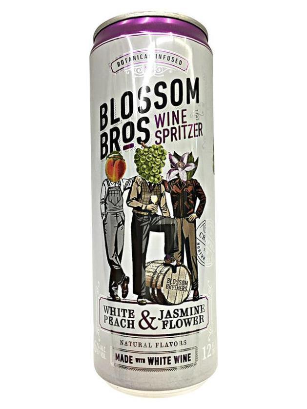 Blossom Bros White Peach & Jasmine Flower Can