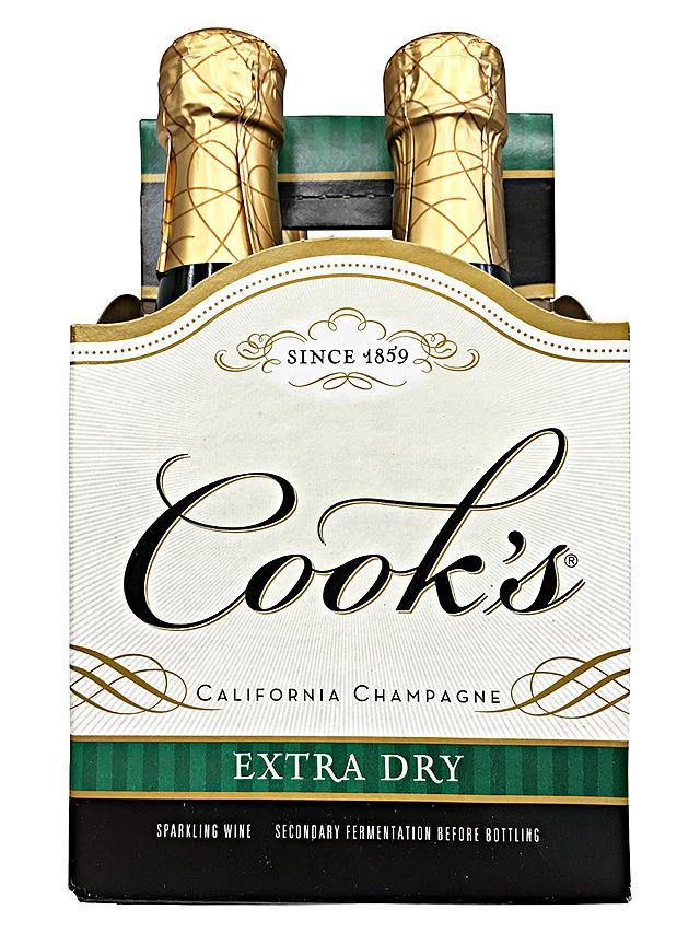 Cook's Cellars Extra Dry 187ml 4 Pack