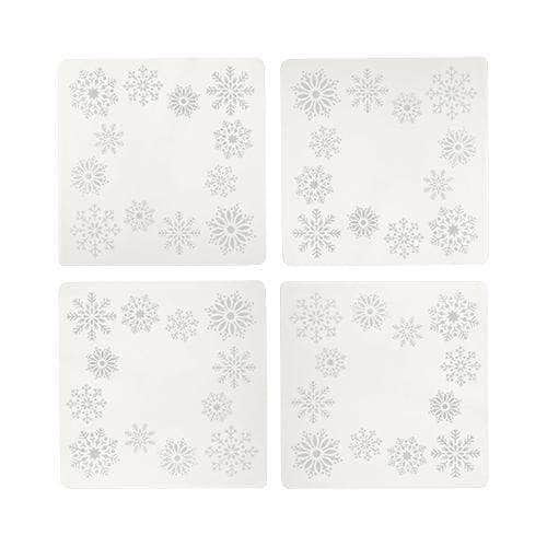 Holiday Wooden Coasters by Twine
