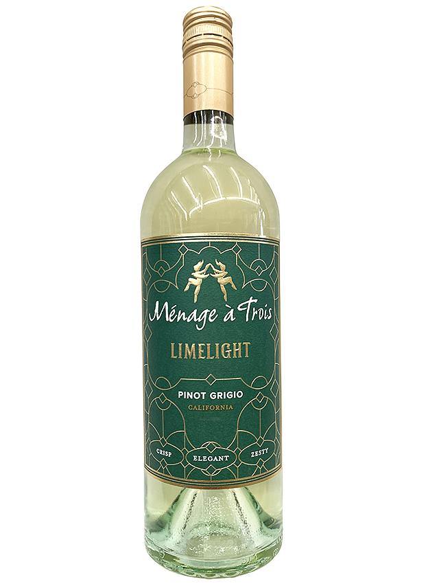 Menage a Trois LIMELIGHT Pinot Grigio